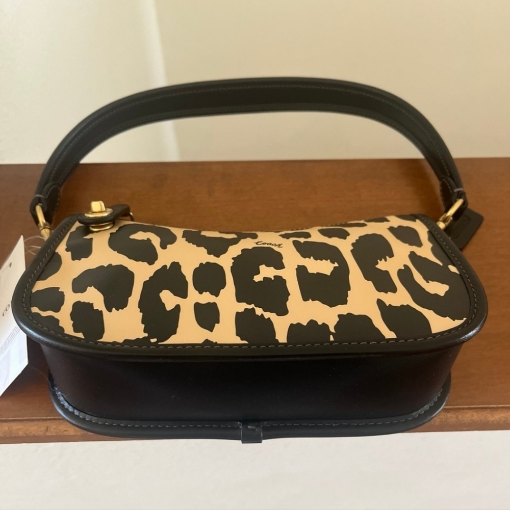 Coach Leopard Print Swinger 20, NWT - Picture 8 of 9